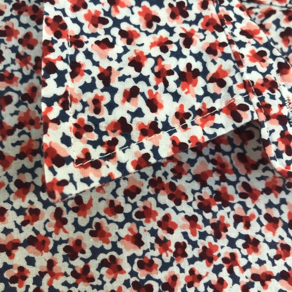 GAP Tops - Gap Boyfriend Fit Floral Button Down Shirt